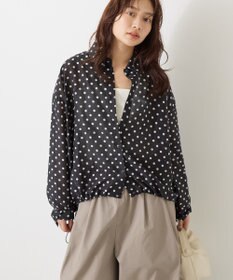 AMERICAN HOLIC 【WEB限定】ドットドロストシャツ