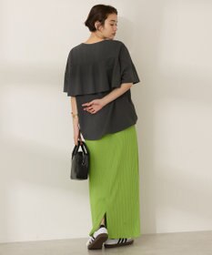 AMERICAN HOLIC バックフリル半袖プルオーバー