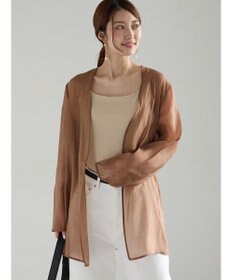 Te chichi シアーノーカラーシャツ