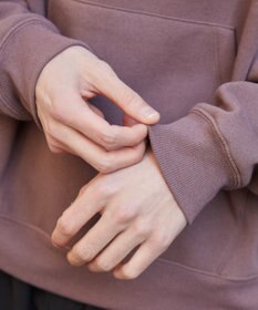 WEGO 【裏起毛/ユニセックス着用ITEM】リラックスフィットグラフィックパーカー