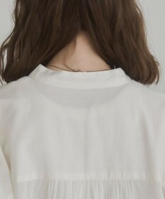 WEGO 【ANGIE VINTAGE】ボリュームスリーブ バンドカラー シャツワンピース