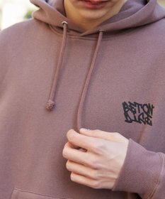 WEGO 【裏起毛/ユニセックス着用ITEM】リラックスフィットグラフィックパーカー