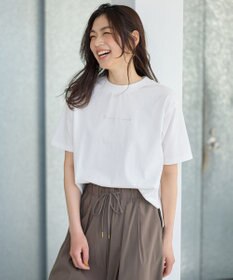 ANY L オーガビッツ刺繍ロゴＴシャツ