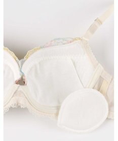 une nana cool バックスタイルまでかわいい Steppe Flower ワイヤーブラ