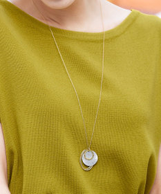 Tiaclasse 【安田美沙子さん着用・日本製】プレートリングネックレス