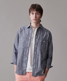J.PRESS MEN 【洗える】コットンダンガリー シャツ / レギュラー