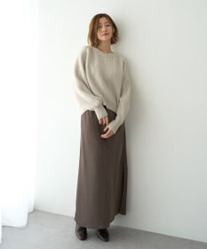 YECCA VECCA パールネックニット