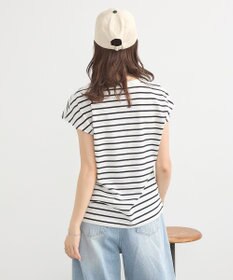 earth music&ecology 【接触冷感/洗濯機可】フレンチＴ