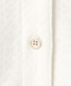 23区GOLF 【WOMEN】モノグラムジャガード長袖ポロシャツ