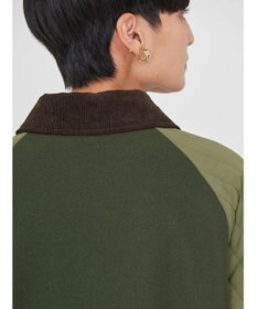 AMERICAN HOLIC キルポカ異素材Ｍｉｘロングコート