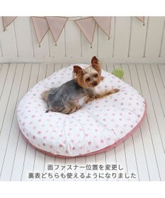PET PARADISE ネット店限定 ペットパラダイス くすみ苺 クッション M