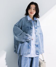 Green Parks デニムシャツブルゾン