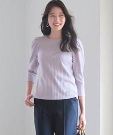 ANY SIS 【洗える】ミニケーブルジャカード プルオーバー