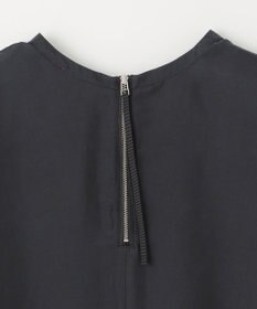 NAVE 【ReNAVE・セットアップ可/洗える/UVケア/接触冷感】フィブリルシャンブレー Tブラウス