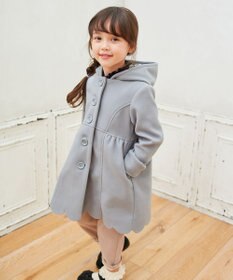 ANY KIDS 【手洗いOK】ウールライクコート