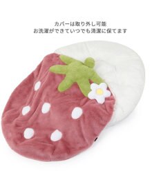 PET PARADISE ネット店限定 ペットパラダイス くすみ苺 クッション M