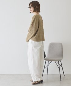 AMERICAN HOLIC ナイロンドロストタックパンツ