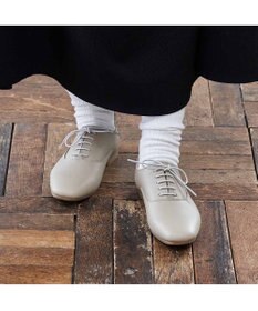 ing <ing>【WEB限定】ゴム紐レースアップシューズ