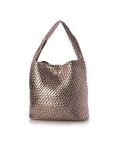 UNBILLION カシュカシュ cachecache / メタリックメッシュワンショルダー