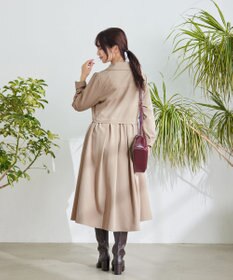 Tiaclasse 【洗える】フレアトレンチコート