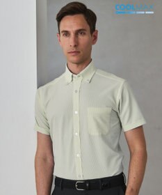 GOTAIRIKU とにかく涼しい/酷暑対応【吸水速乾】クールマックスサッカーシャツ（25/26年モデル） グリーン系/26年限定色