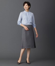 J.PRESS LADIES 【セットアップ対応】ウールストレッチツイード スカート