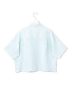 23区 L 【Oggi7月号掲載/洗える】LIBECOリネン クロップド デザイン シャツ