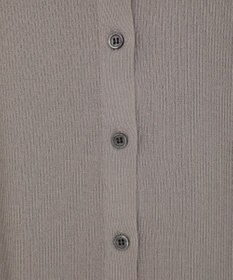 Green Parks ポロ襟5分袖リブニット