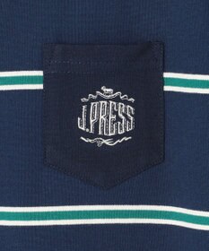 J.PRESS KIDS 【140-170㎝】マルチボーダー 半袖Ｔシャツ