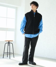 WEGO タックツイルトラウザー