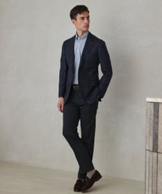 GOTAIRIKU 麻混・襟しっかり【洗える/通気性】ノルマンディーリネン ボタンダウンポロシャツ(25/26年モデル)