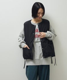 Green Parks サイドZIP中綿コクーンベスト