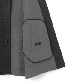 JOSEPH HOMME DOUBLE FACE CASHMERE BALMACHAN COAT