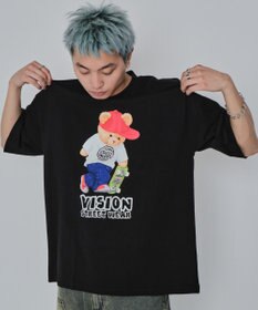 WEGO 【ユニセックス着用ITEM/MLサイズ展開】別注VISIONベアグラフィックT（SS）