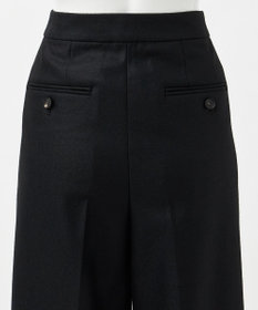 23区 【エステータ】ウールツイルジャージー ワイドパンツ