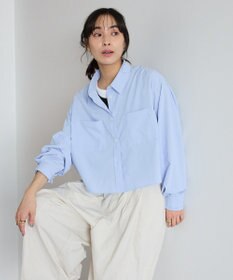 CRAFT STANDARD BOUTIQUE クロップドレングスシャツ