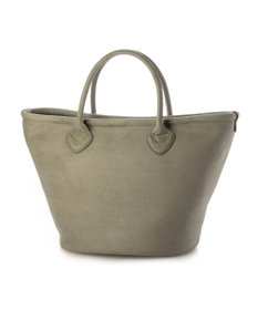 UNBILLION カシュカシュ cache cache / スエード調口元パイピングトート