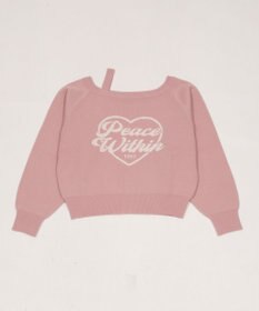 WEGO ハートワンショルニット