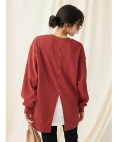 CRAFT STANDARD BOUTIQUE ワッフルレイヤード風プルオーバー