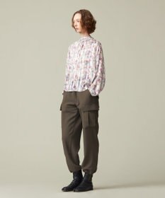 J.PRESS YORK STREET 【UNISEX】ジャージライクツイル カーゴパンツ