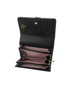 LANVIN en Bleu カルノ 二つ折り中Lファスナー財布