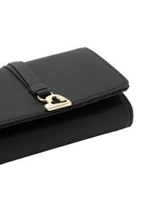 LANVIN en Bleu カルノ 二つ折り中Lファスナー財布