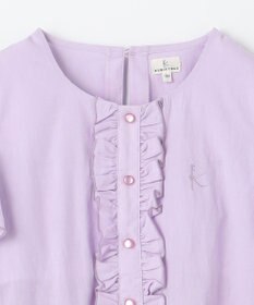 組曲 KIDS 【UVケア】【150-160㎝】バイカラー ワンピース