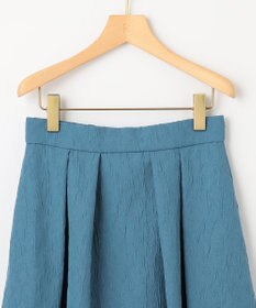 組曲 【WEB限定カラーあり】フラワーラメジャカード フレアスカート