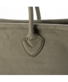 UNBILLION カシュカシュ cache cache / スエード調口元パイピングトート