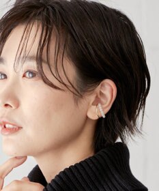 J.PRESS LADIES 【WEB限定】2way 天然石 イヤカフ リング