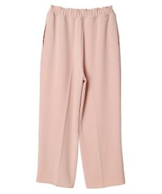 Green Parks イージーウエストセンタープレスストレートパンツ