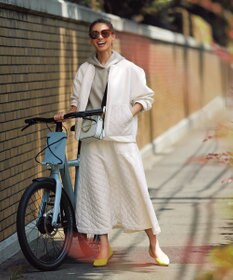 UNFILO キルティング  スカート