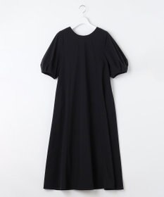 UNFILO 【撥水/シワになりにくい】FINE MOVE ランタンスリーブワンピース