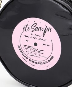 GRACE CONTINENTAL レコードエナメルバッグ